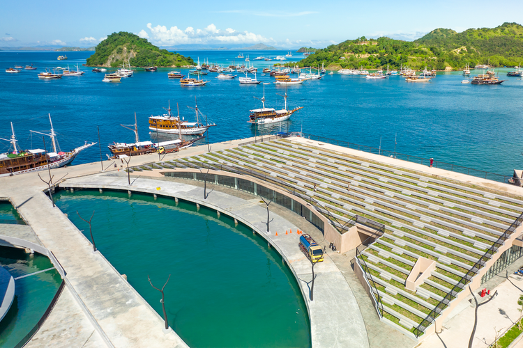 Proyek Penataan Kawasan Waterfront Marina dan Keraton Liya KPSN Wakatobi 06 September 2023 !